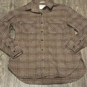Abercrombie & Fitch Oversized Women’s Small Long Sleeve Button Down